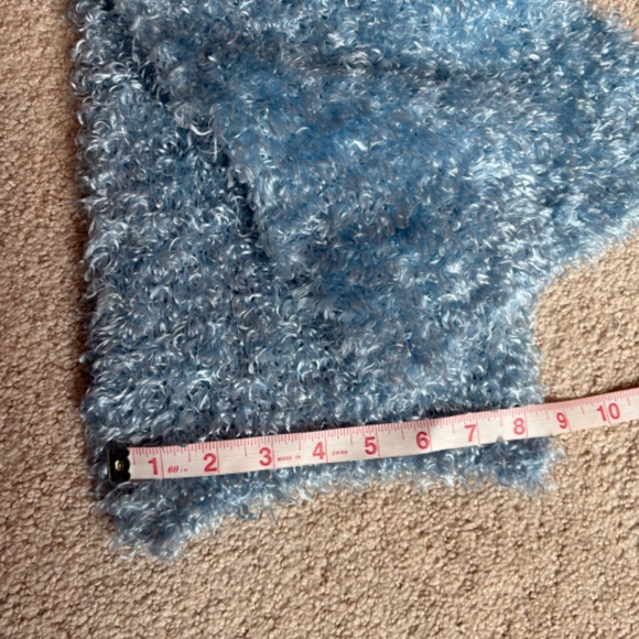 Cejon accessories Inc soft fuzzy scarf blue - Picture 7 of 9